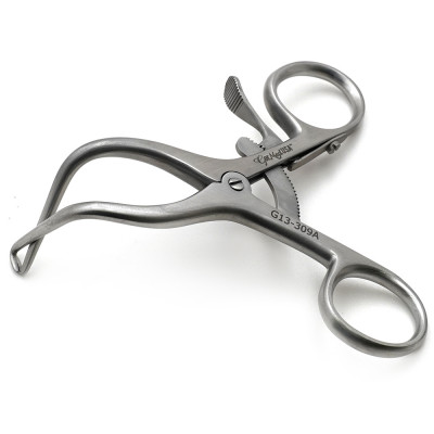 Gelpi Crossover Retractor (Neroma) Drop Angle 3 1/2" 9cm Blunt Tips