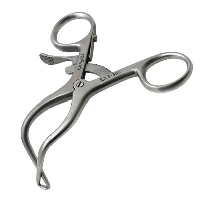 Gelpi Crossover Retractor (Neroma) Drop Angle 3 1/2 inch 9cm Blunt Tips