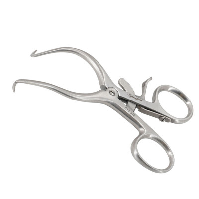 Gelpi Crossover Retractor (Neroma) Drop Angle 5 1/2 inch 14cm Blunt Tips