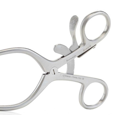 Gelpi Crossover Retractor (Neroma) Drop Angle 6 1/2" 16.5cm Blunt Tips