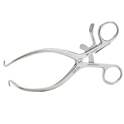 Gelpi Crossover Retractor (Neroma) Drop Angle 8 inch 20cm Blunt Tips