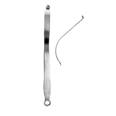 Hohmann Retractor 12" Bent  15mm   Narrow