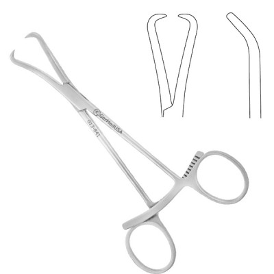Bone Reduction Forcep 6 inch Maximum Opening 2mm-35mm Heavy Tips Double Ratchet