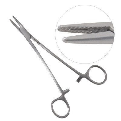 Mayo Hegar Needle Holder 7 inch Left Hand