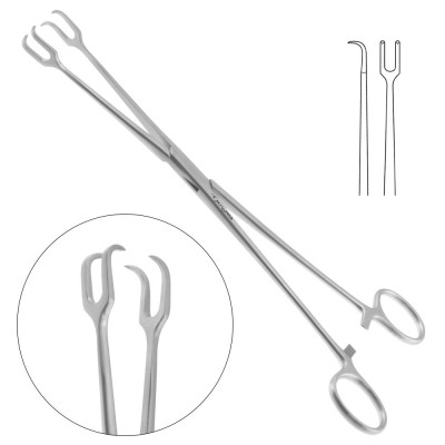 Schroeder Vulsellum Forceps 9 inch Straight