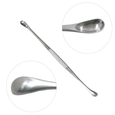 Gall Bladder Cystotomy Spoon 9 1/2 inch Double Ended 12mm / 13mm