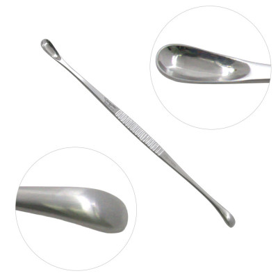 Gall Bladder Cystotomy Spoon 9 1/2 inch Double Ended 10mm / 11mm