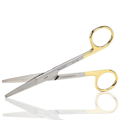 Mayo Scissors Straight 5 1/2 inch Tungsten Carbide
