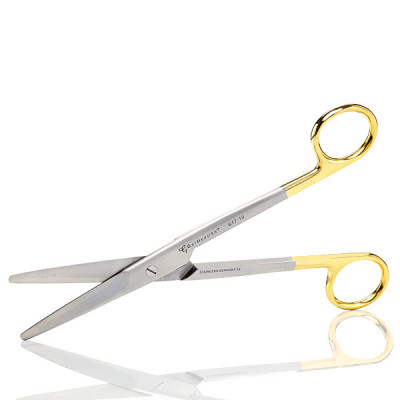 Mayo Scissors Straight 6 3/4 inch Tungsten Carbide