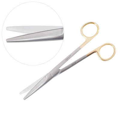 Mayo Scissors Straight 6 3/4 inch Tungsten Carbide