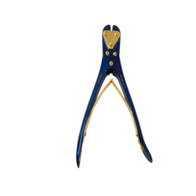 Pin Cutter 8 1/2" Titanium, Blue Plasma Coated, Tungsten Carbide