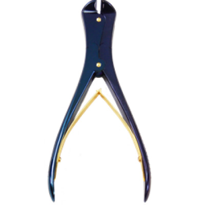 Pin Cutter 7 1/2" Titanium, Blue Plasma Coated