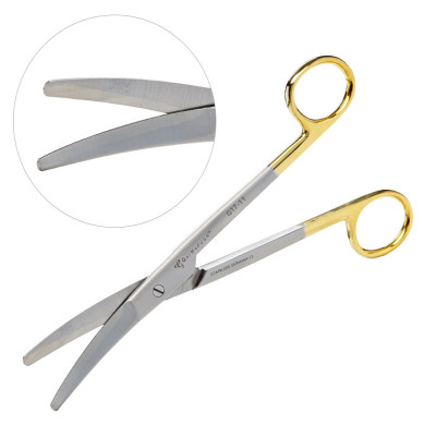 Mayo Scissors Curved 5 1/2 inch - Tungsten Carbide