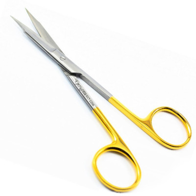 Goldman Fox  Scissors 5" Curved Tungsten Carbide