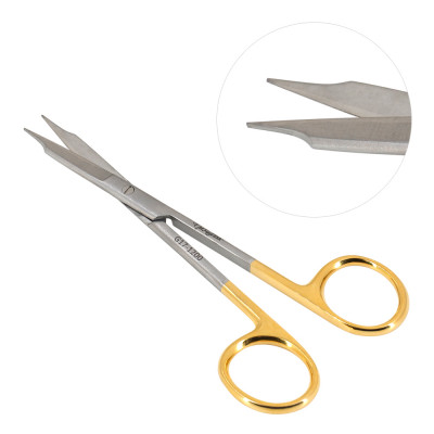 Goldman Fox  Scissors 5 inch Curved Tungsten Carbide