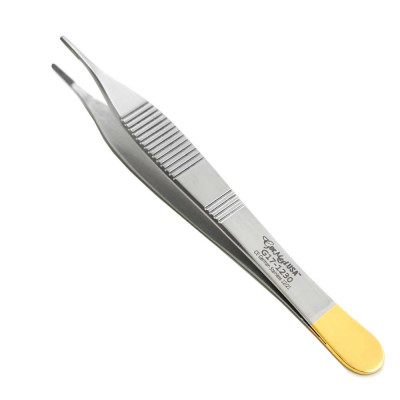 Adson Tissue Forceps Serrated 4 3/4 inch Tungsten Carbide