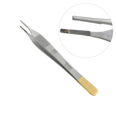 Adson Brown Forceps 7x7 Teeth 6 inch Tungsten Carbide