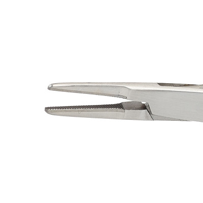 French Eye Ryder Needle Holder Tungsten Carbide 7"