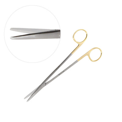 Metzenbaum Scissors Straight 7 inch Tungsten Carbide