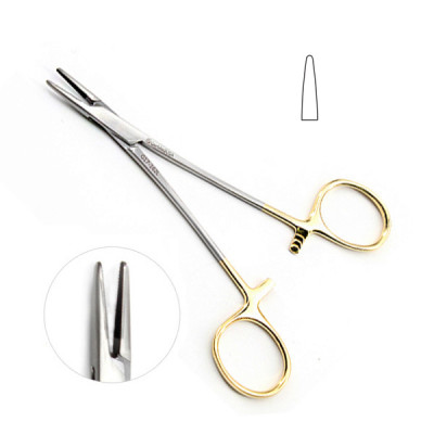 Webster Needle Holder 4 3/4`` Serrated Jaws - Tungsten Carbide