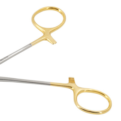 Mayo Hegar Needle Holders Serrated 7 1/2" Tungsten Carbide