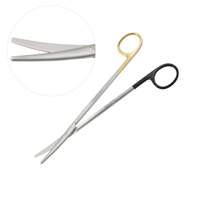 Metzenbaum Scissors Curved 8” Tungsten Carbide Super Sharp