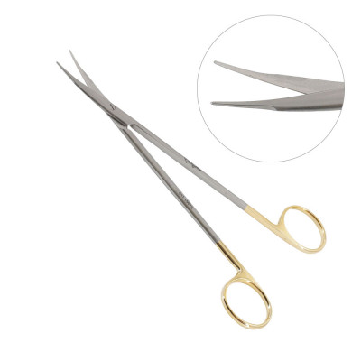 Stevens Tenotomy Scissors Curved with Blunt Tips 5 1/2 inch, Tungsten Carbide