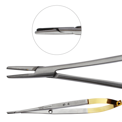 kanustin　refomed 23aw H-M-D CASTRO kanustin refomed 23aw H-M-D CASTRO Castroviejo Needle Holder