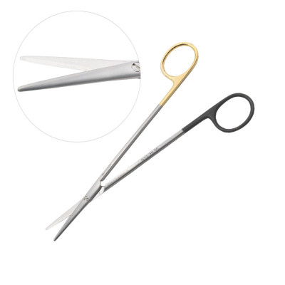 Metzenbaum Scissors Delicate Straight 7 inch Super Sharp Tungsten Carbide