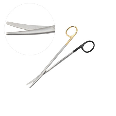 Metzenbaum Scissors Curved 5” Tungsten Carbide Super Sharp