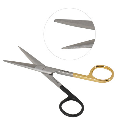 Operating Scissors Sharp Sharp Straight 4 1/2 inch Super Sharp - Tungsten Carbide