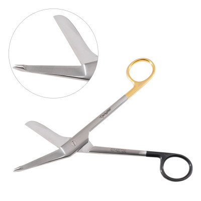 Lister Bandage Scissors 7 1/4" Super Sharp - Tungsten Carbide