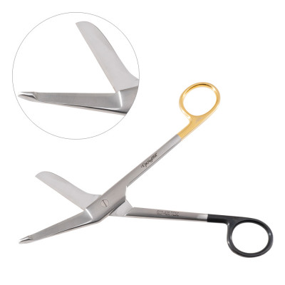 Lister Bandage Scissors 6 1/4 inch Super Sharp - Tungsten Carbide