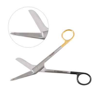 Lister Bandage Scissors 6 1/4 inch Super Sharp - Tungsten Carbide