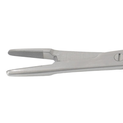 Olsen Hegar Needle Holder Scissors Combination 7 1/2" - Tungsten Carbide Inserts Jaws, Left Handed