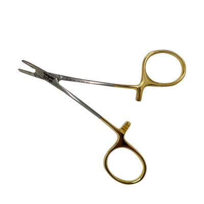 Derf Needle Holder Serrated 11cm - Tungsten Carbide