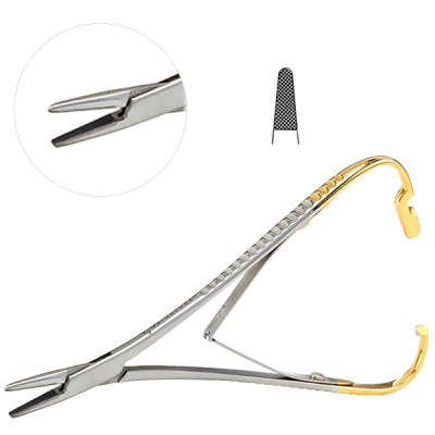 Mathieu Needle Holder 5 1/2 inch Tungsten Carbide