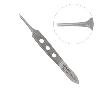 Bishop Harmon Iris Forceps 3 1/4 inch 1x2th