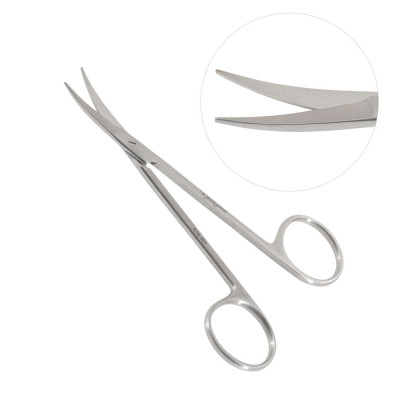 Iris Scissors 3 1/2 inch Curved with Sharp Tips