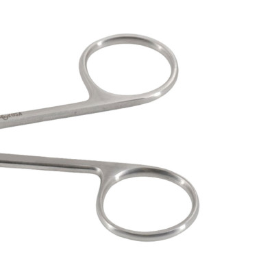Iris Scissors 3 1/2" Curved with Sharp Tips