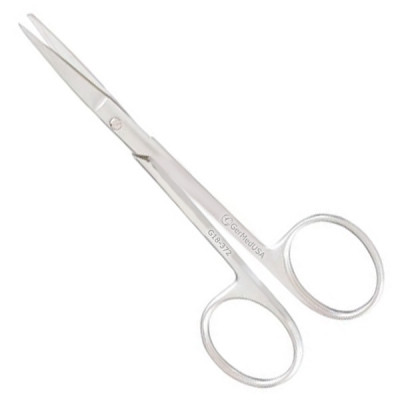 Knapp Iris Scissors Curved 4" Sharp/Blunt