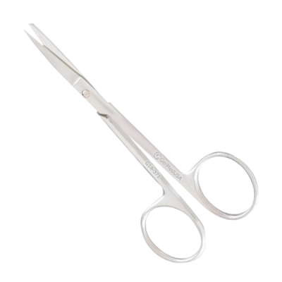 Knapp Iris Scissors Curved 4" Sharp/Blunt