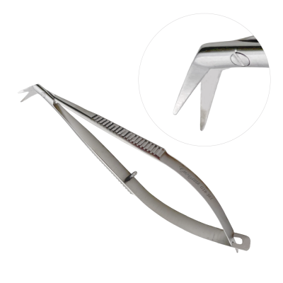 Castroviejo Corneal Scissors 4 inch Left