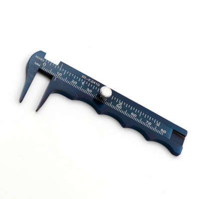 Jameson Caliper, 80 mm, 3 inch Scale 3.75 inch Blue