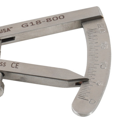 Castroviejo Caliper 3 1/2" Straight 0-20mm