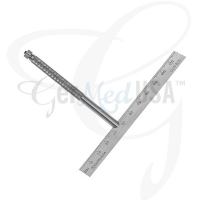 Ruler 120mm Inch/mm Graduations