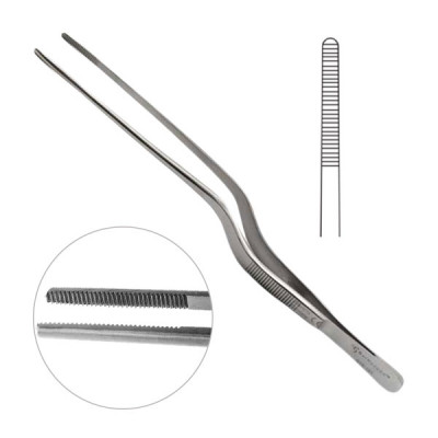 Lucae Forceps Serrated 5 1/2"