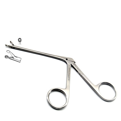 Hartman-Herzfeld Forceps, Cup Shape, 3" Shaft, 2mm Cup