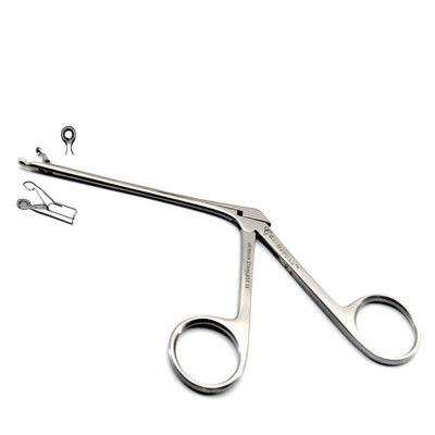 Hartman-Herzfeld Forceps, Cup Shape, 3 inch Shaft, 4mm Cup