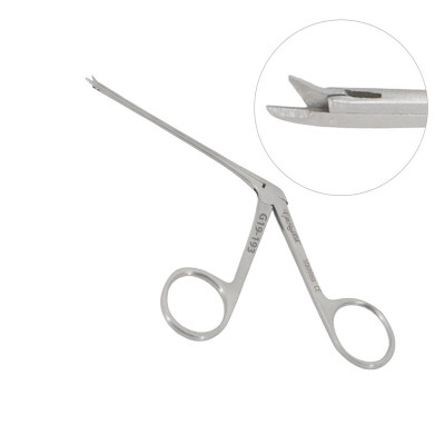 Bellucci Micro Ear Scissors 2 3/4 inch Shaft 4mm Blades - Ebony Finish